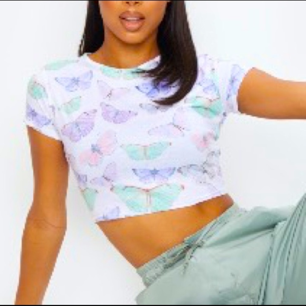 Butterfly Crop Top